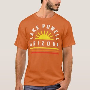 Camiseta Lago Powell Utah Arizona Camping Férias de Caminho