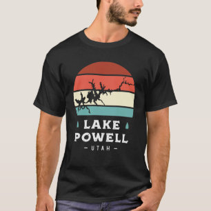 Camiseta Lago Powell Utah National Park Camping Retro