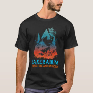 Camiseta Lago Rabun Shark Free e Unsalgada Natureza Engraça