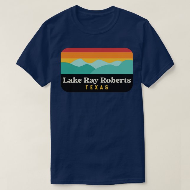 Camiseta Lago Ray Roberts Texas State Park Ponto TShi (Frente do Design)