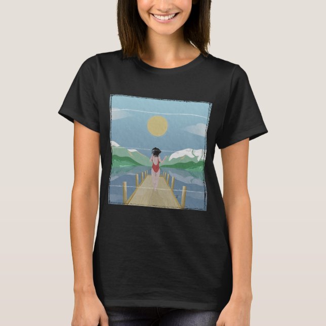 Camiseta Lago Rotoiti Nova Zelândia (Frente)