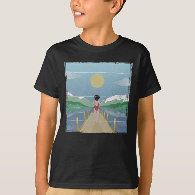 Camiseta Lago Rotoiti Nova Zelândia (Frente)