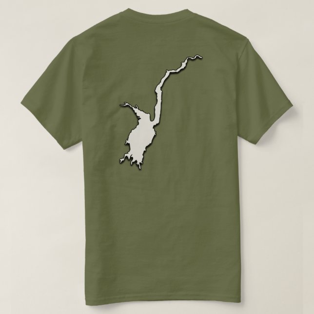 Camiseta Lago Sacandaga (Verso do Design)