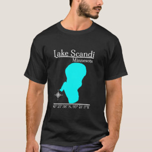 Camiseta Lago Scandi Minnesota Long Sleeve T Shirt