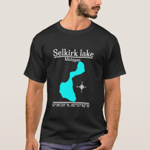 Camiseta Lago Selkirk Michigan Long Sleeve T Shirt