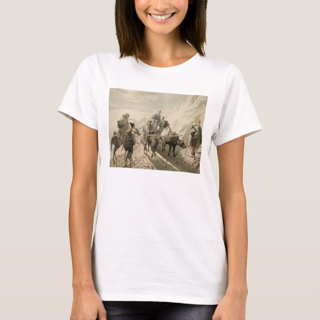 Camiseta Lago Sevang ou Cockcha, Transcaucásia, placa 2 (Frente)