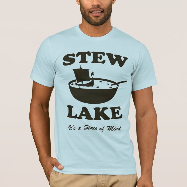 Camiseta Lago stew (Frente)