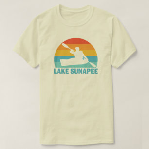 Camiseta Lago Sunapee New Hampshire Kayak