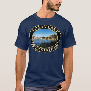 Camiseta Lago Sylvan no Parque Estadual de Custer, em Custe