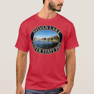 Camiseta Lago Sylvan no Parque Estadual de Custer, em Dakot