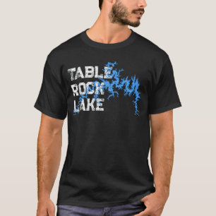 Camiseta Lago Table Rock Ozarks Missouri e frien Arkansas