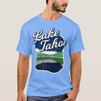 Camiseta Lago Tahoe Barco Pesca Pescador Presente