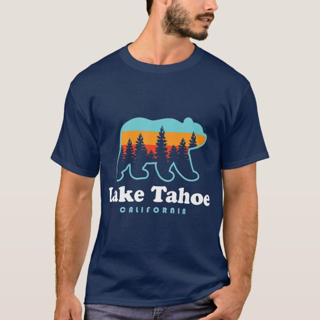 Camiseta Lago Tahoe California Bear Lake Tahoe (Frente)