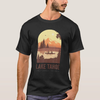 Camiseta Lago Tahoe California Nevada Summer Kayaking em La