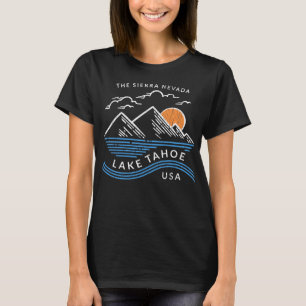 Camiseta Lago Tahoe Sierra Nevada Mountain