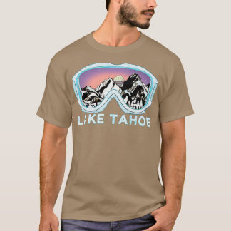 Camiseta Lago Tahoe Ski Design Lake Tahoe Skiing Snow