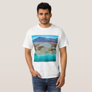 Camiseta Lago Tekapo e Alpes do Sul, Nova Zelândia