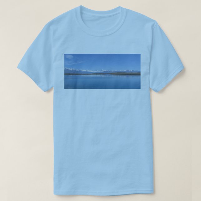 Camiseta Lago Tekapo, Nova Zelândia (Frente do Design)