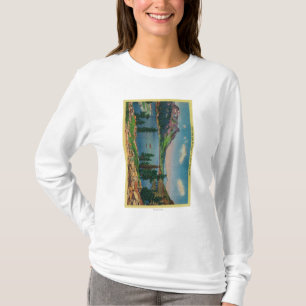 Camiseta Lago Tioga e Mt. Dana na serra alta