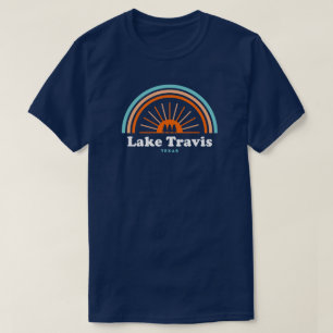 Camiseta Lago Travis Austin Texas Arco-íris