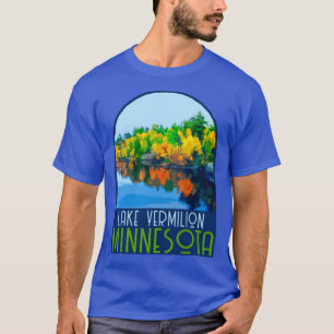Camiseta Lago Vermilion Minnesota Adesivo