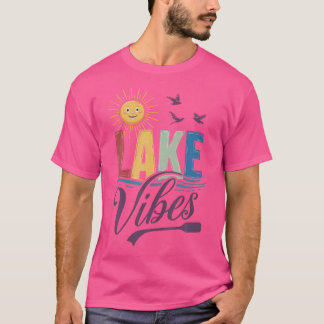 Camiseta Lago Vibes Lake Adventure Nature Mounts Caminhando