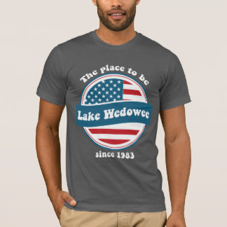 Camiseta Lago Wedowee Tee Patriótico