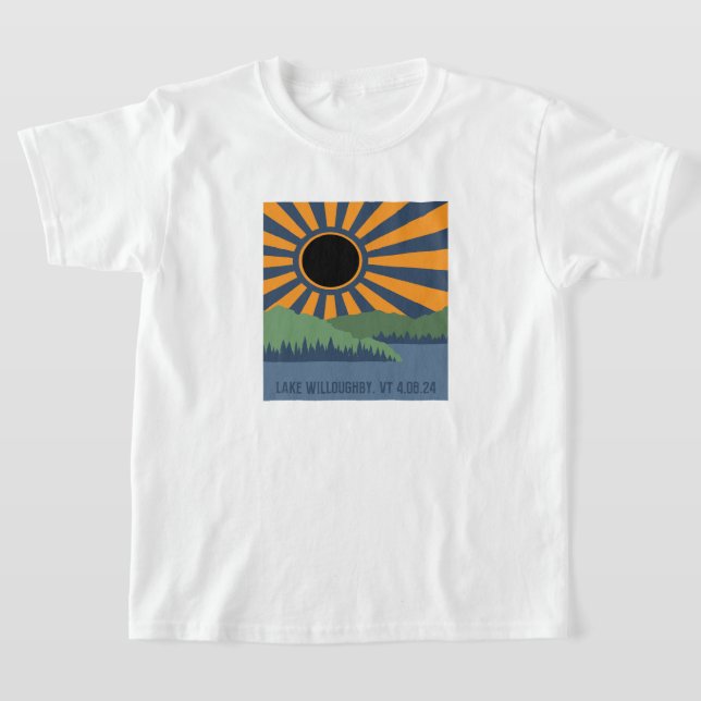 Camiseta Lago Willoughby Eclipse (Postura )
