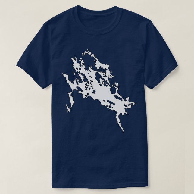 Camiseta Lago Winnipesaukee (Frente do Design)