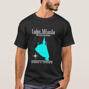 Camiseta Lago Wyola Massachusetts Long Sleeve T Shirt