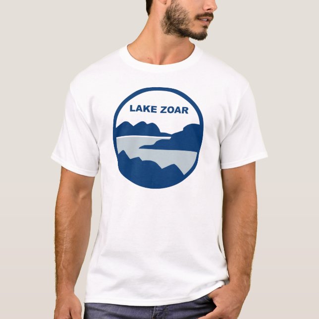 Camiseta Lago Zoar Mens Basic T light (Frente)