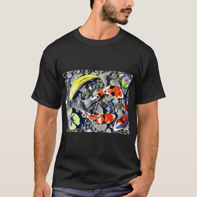 Camiseta lagoa de carpas (Frente)