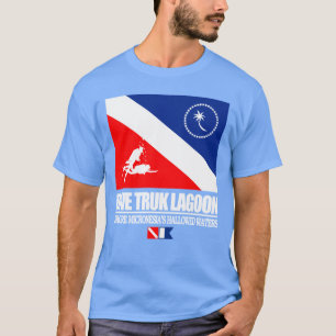 Camiseta Lagoa de Truk do mergulho