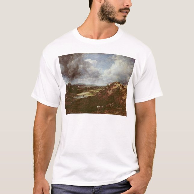 Camiseta Lagoa do monte do ramo de John Constable |, (Frente)