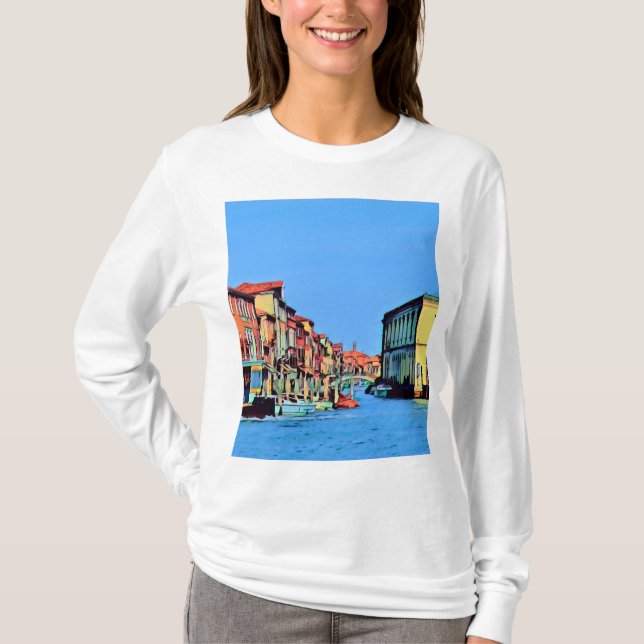 Camiseta Lagoa veneziana - MURANO - vista (Frente)