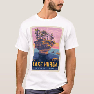 Camiseta Lagos excelente | Lago Huron
