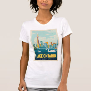 Camiseta Lagos excelente   Lago Ontario