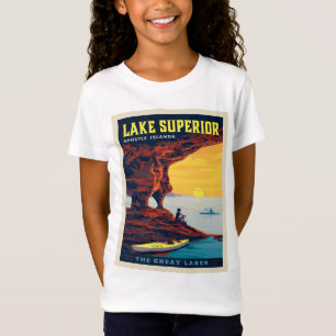 Camiseta Lagos excelente Lago Superior