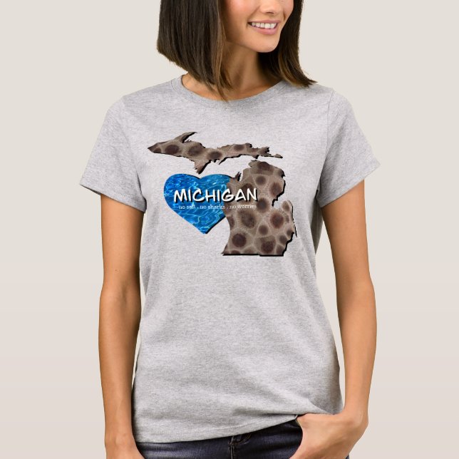 Camiseta Lagos Excelentes | sem sal, sem tubarões, sem preo (Frente)