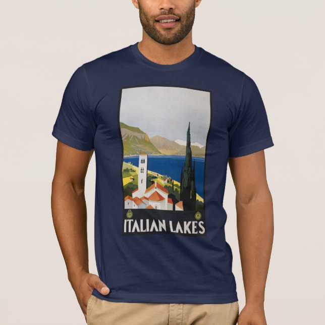 Camiseta Lagos italianos (Frente)