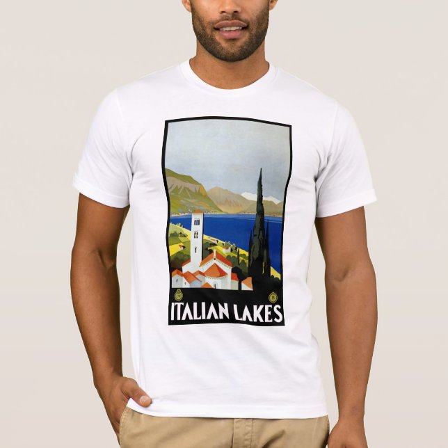 Camiseta Lagos italianos (Frente)