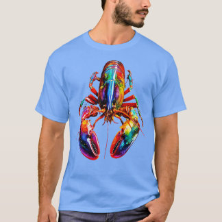 Camiseta Lagosta Arco-Íris TSirt