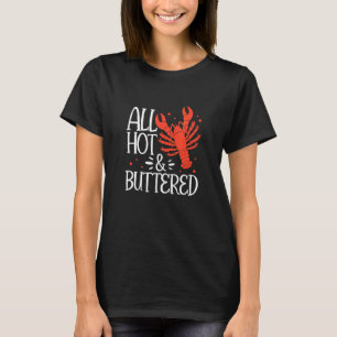 Camiseta Lagosta Arrefece Cajun, Tudo Quente e Mordomado Cr