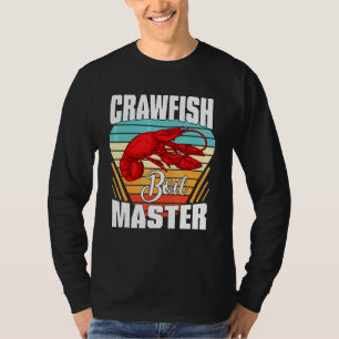 Camiseta Lagosta Arrefecia Mestre Cajun Crawfish Boil Cajun