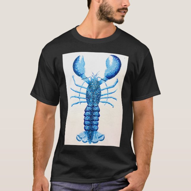 Camiseta Lagosta Azul (Frente)