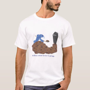 Camiseta Lagosta azul triste