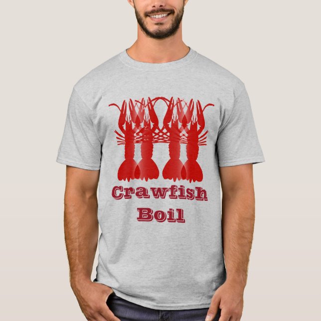 Camiseta Lagosta (cozida) (Frente)