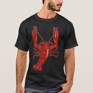 Camiseta Lagosta de Maine Vermelha — Barco Design