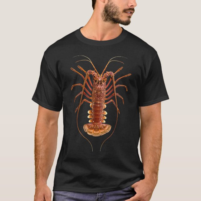 Camiseta Lagosta de rocha ocidental (Frente)