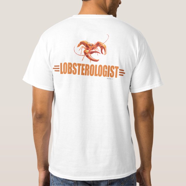 Camiseta Lagosta Engraçada (Verso)